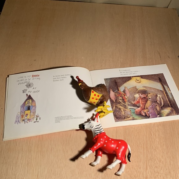 2009 Hooked on Phonics “The Party” Book (Paperback), party rooster & zebra used - Picture 14 of 17
